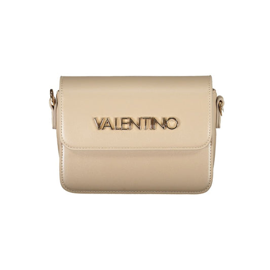 Mario Valentino Beige Polyurethane Women Handbag
