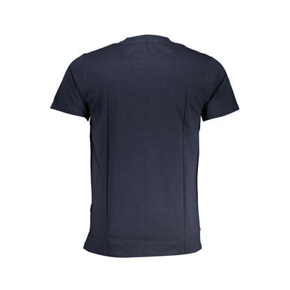Cavalli Class Blue Cotton Men T-Shirt