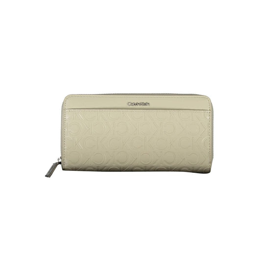 Calvin Klein Beige Polyurethane Women Wallet