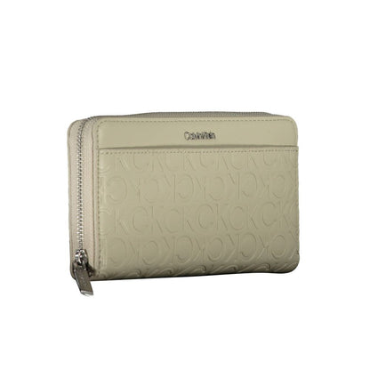 Calvin Klein Beige Polyurethane Women Wallet