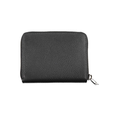 Tommy Hilfiger Black Polyurethane Women Wallet