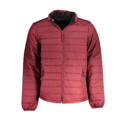 Timberland Red Polyester Shell Jacket Timberland