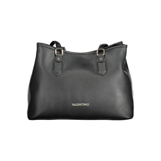 Mario Valentino Black Polyurethane Women Handbag