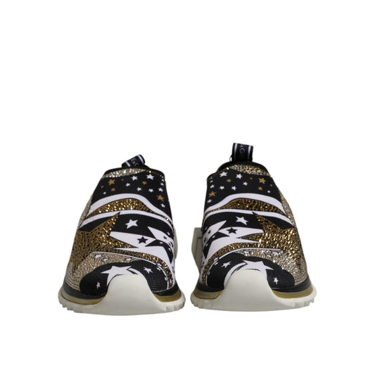 Dolce & Gabbana Multicolor Sorrento Low Top Sneakers Shoes
