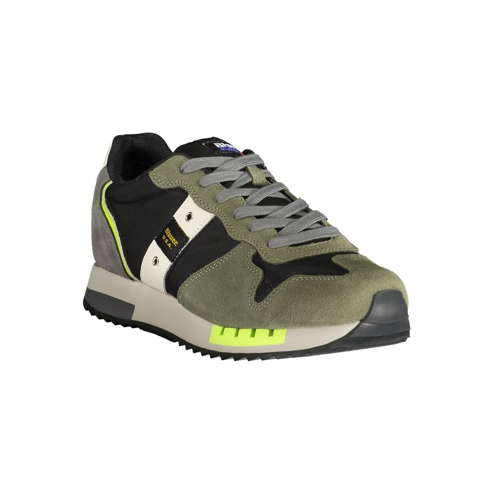 Blauer Verde Polyurethane Men Sneaker
