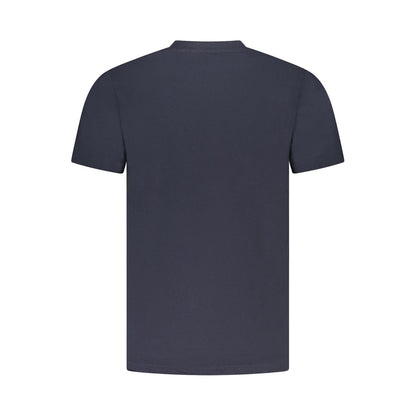 Cavalli Class Blu Cotton Men T-Shirt