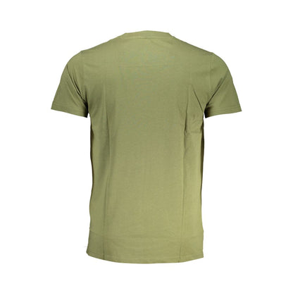 Cavalli Class Verde Cotton Mens T-Shirt