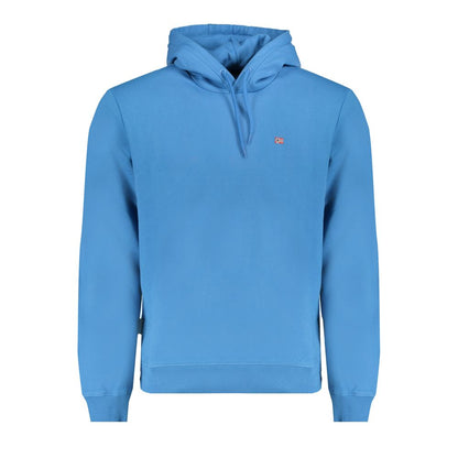 Napapijri Blue Cotton Sweatshirt Napapijri