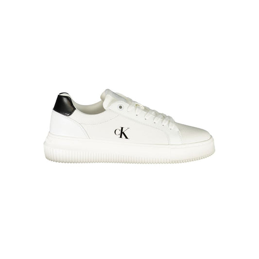 Calvin Klein Bianco Polyurethane Women Sneaker