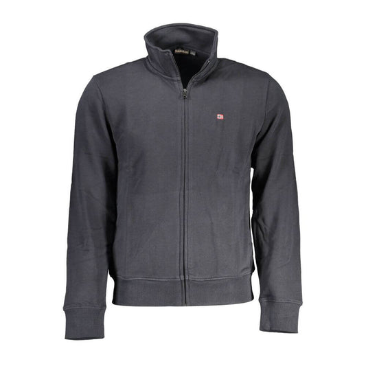 Napapijri Black Cotton Men's Sweatshirt