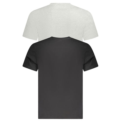Fila Black Organic Cotton Men's T-Shirt