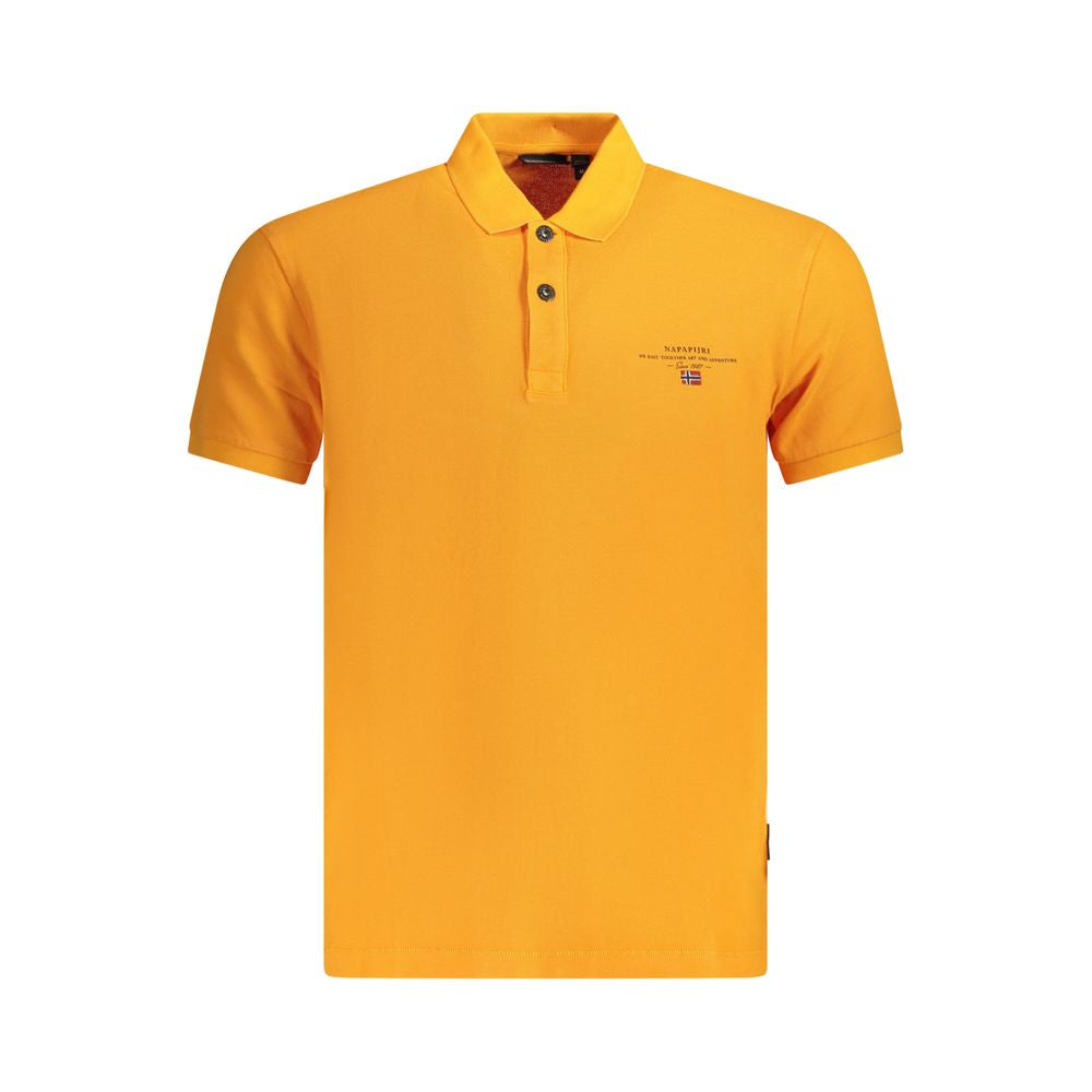 Napapijri Arancione Cotton Men Polo
