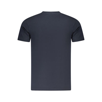 Cavalli Class Blu Cotton Men T-Shirt