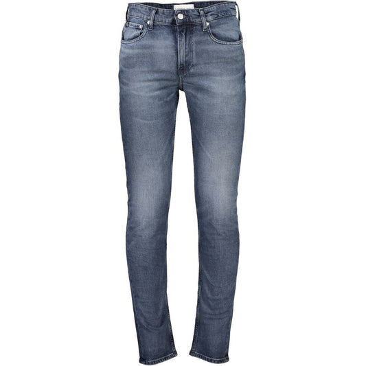 Calvin Klein Blu Cotton Men Jeans