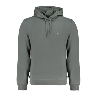 Napapijri Green Cotton Sweatshirt Napapijri