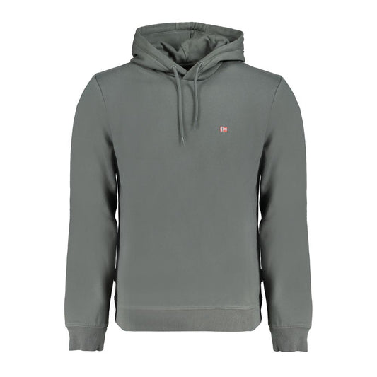 Napapijri Green Cotton Men Sweater