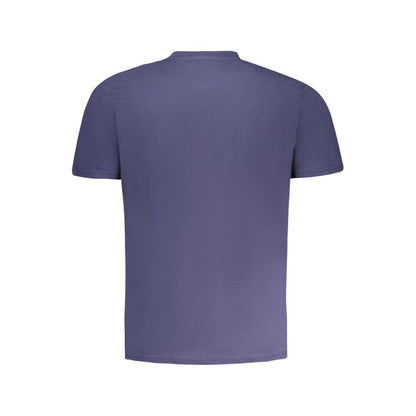 North Sails Blue Cotton Men's T-Shirt