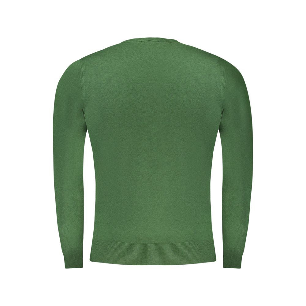 Cavalli Class Green Polyester Sweatshirt