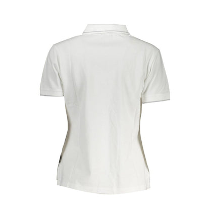 Napapijri Bianco Cotton Women Polo