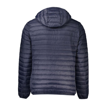 Cavalli Class Blue Polyamide Men's Jacket