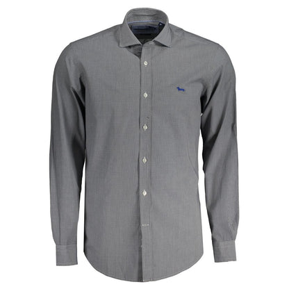 Harmont & Blaine Blue Cotton Dress Shirt Harmont & Blaine