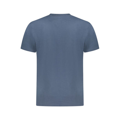 Vans Blu Cotton Men T-Shirt
