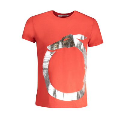 Trussardi Red Cotton T-Shirt Trussardi