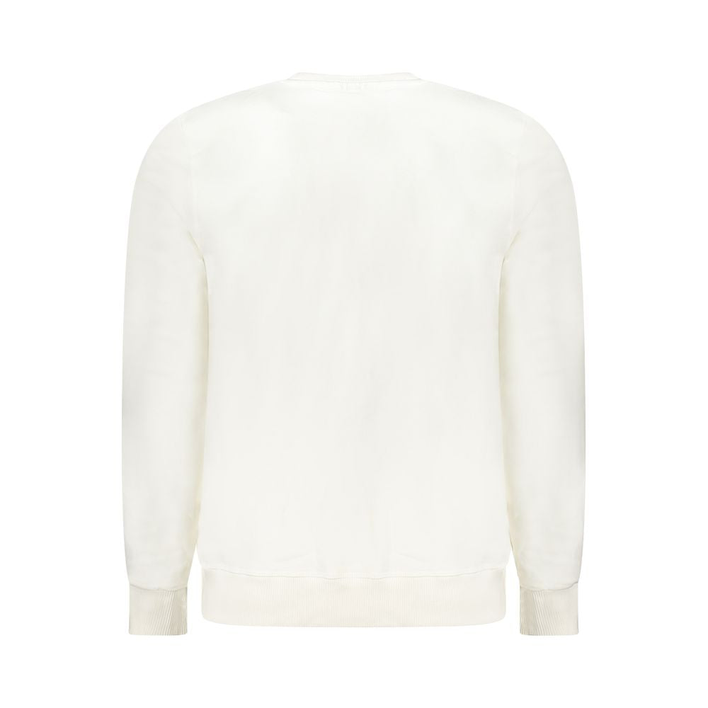 North Sails White Cotton Men Sweatshirt