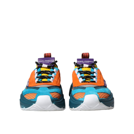 Dolce & Gabbana Multicolor Low Top Daymaster Sneakers Shoes