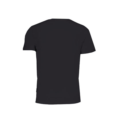 Napapijri Black Organic Cotton Men T-Shirt