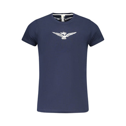 Accademia Militare Blue Cotton Men's T-Shirt