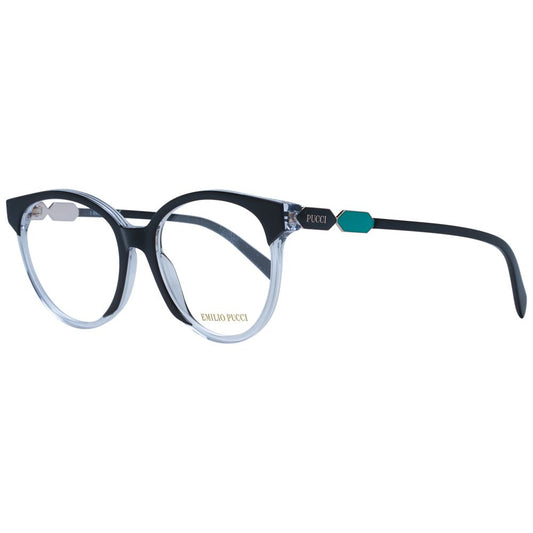 Emilio Pucci Black Plastic Glasses (Frames) Emilio Pucci