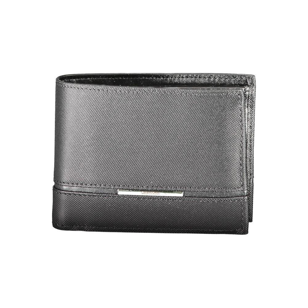 Calvin Klein Black Leather Men Wallet