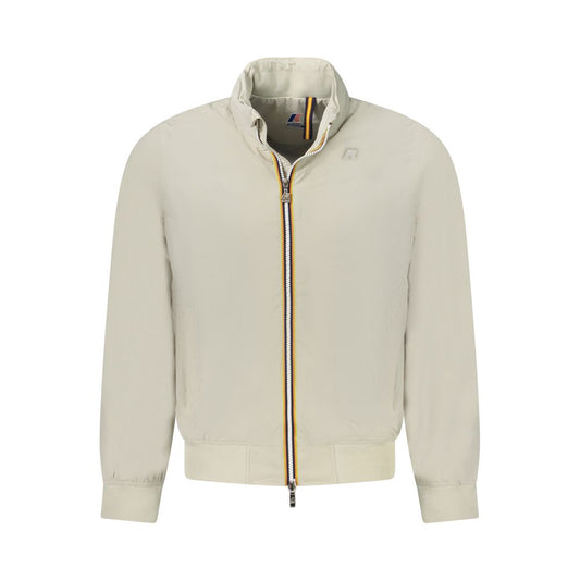 K-WAY Beige Nylon Jackets & Coat