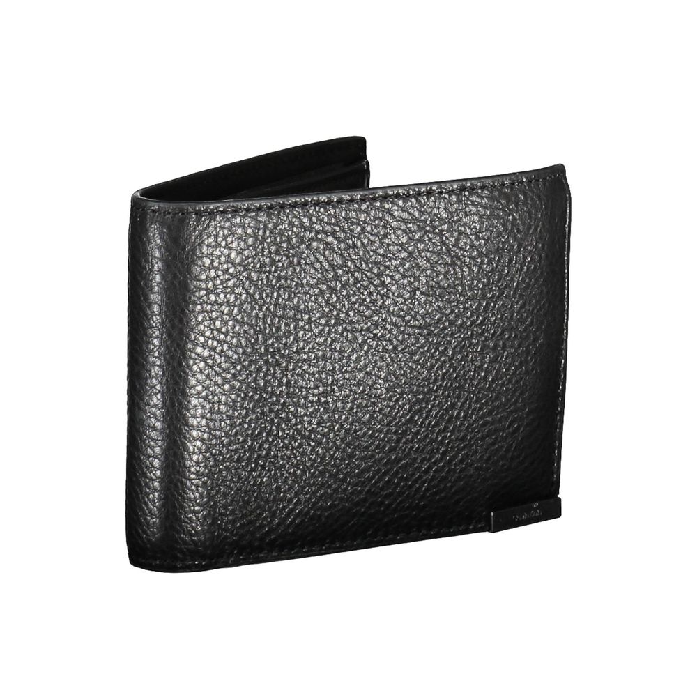 Calvin Klein Black Leather Men Wallet