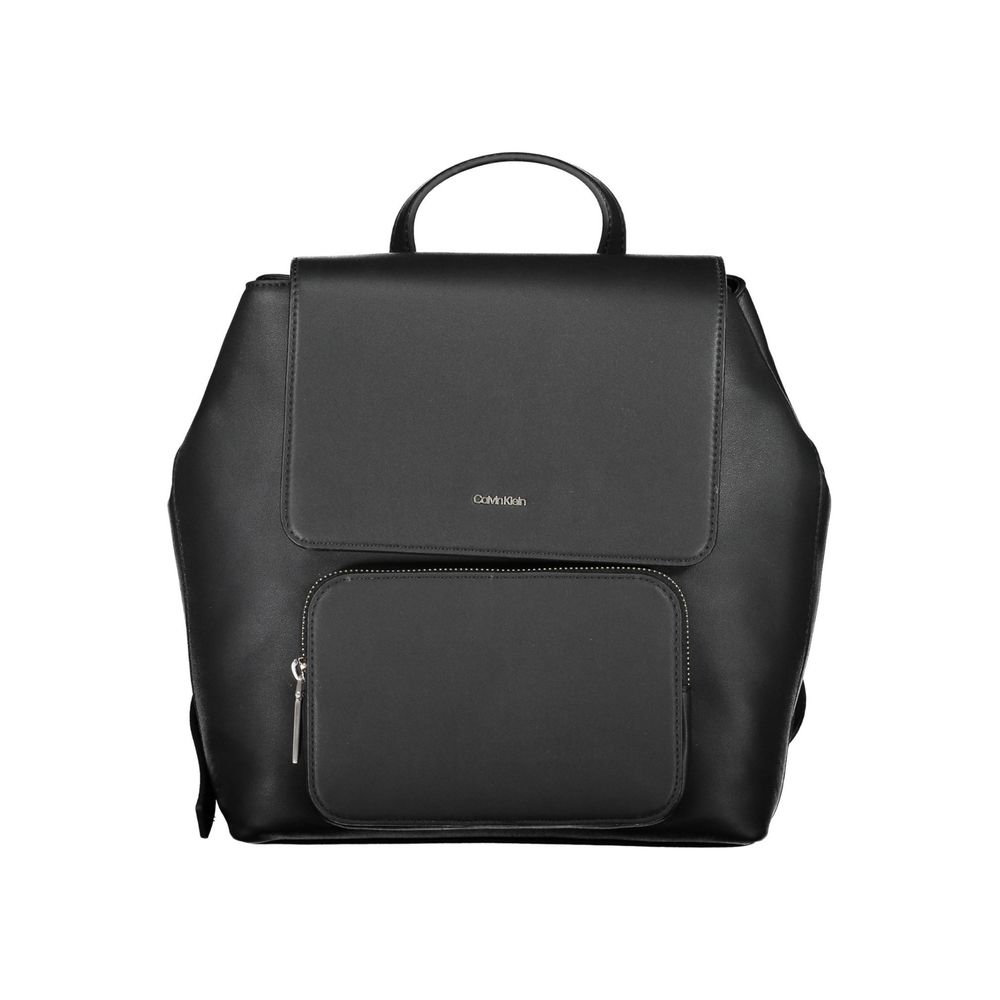 Calvin Klein Nero Polyester Women Backpack