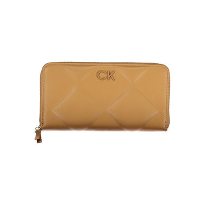 Calvin Klein Marrone Poliuretano Donna Wallet