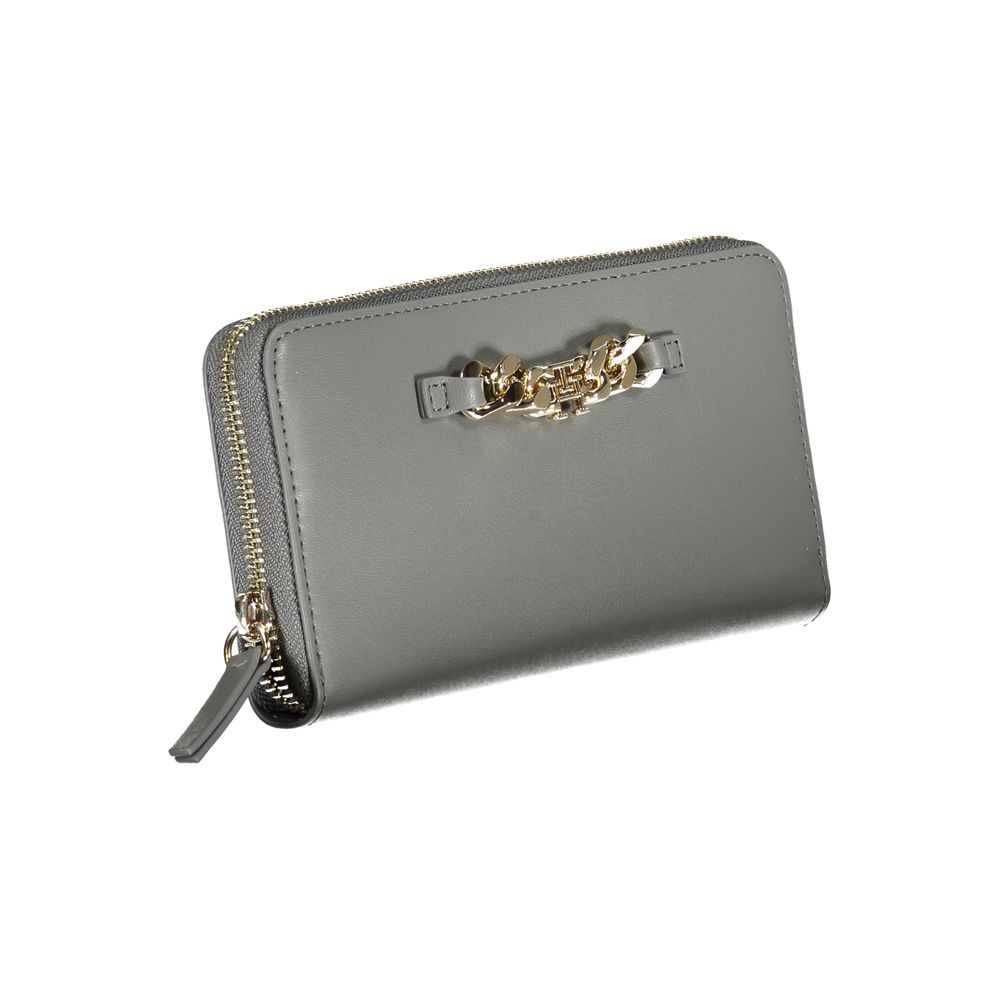 Tommy Hilfiger Grigio Poliuretano Women Wallet
