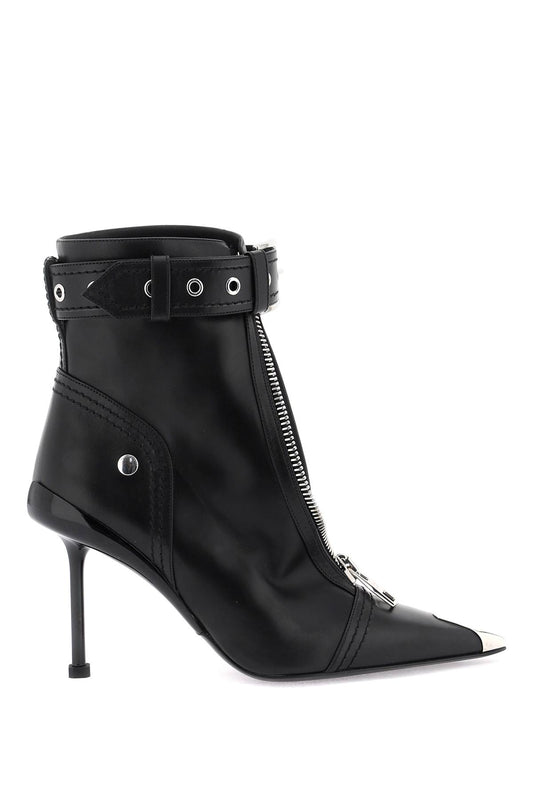 Alexander Mcqueen 'slash biker' ankle boots Boots Alexander Mcqueen