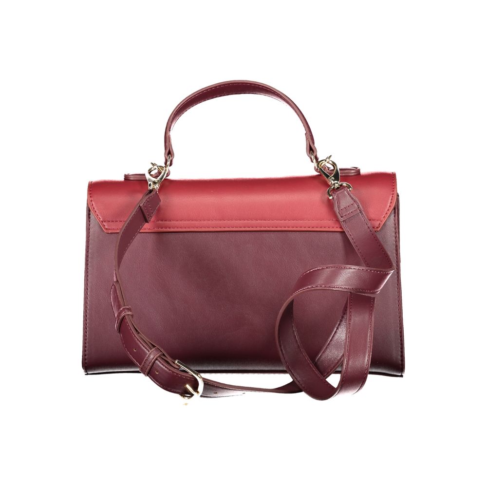 Mario Valentino Rosso Polyurethane Women's Bag