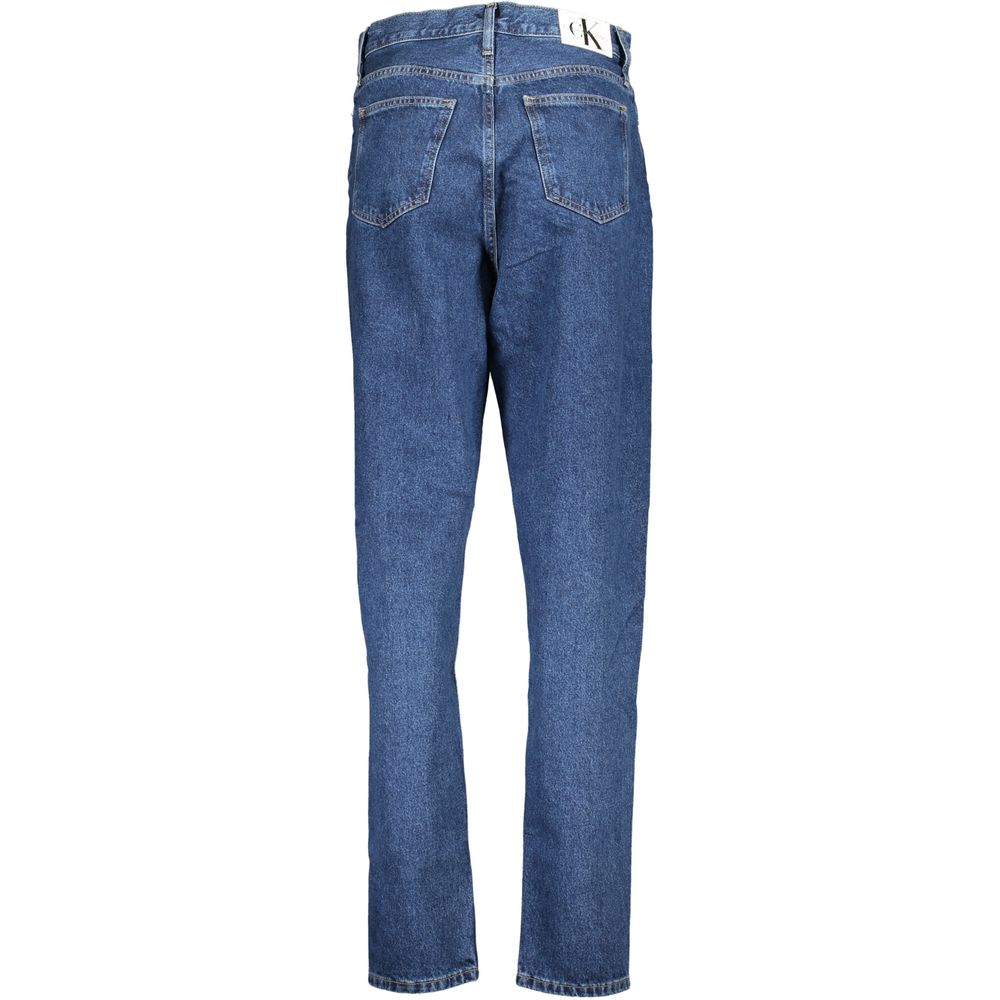 Calvin Klein Blu Cotton Women Jeans
