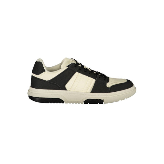Tommy Hilfiger Black Polyester Men's Sneaker