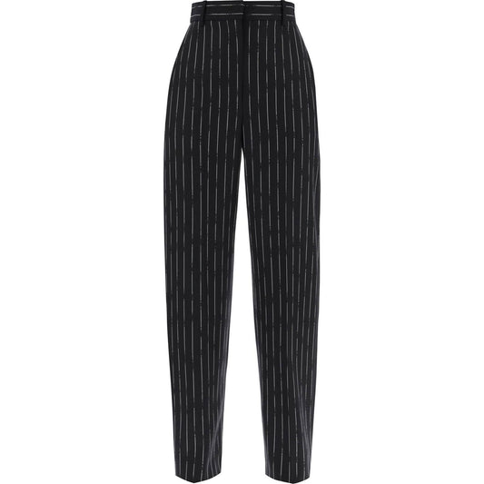 Alexander Mcqueen broken pinstripe trousers Trousers Alexander Mcqueen