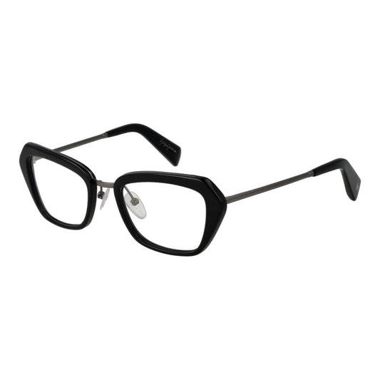 Yohji Yamamoto Black Plastic Glasses (Frames) Yohji Yamamoto
