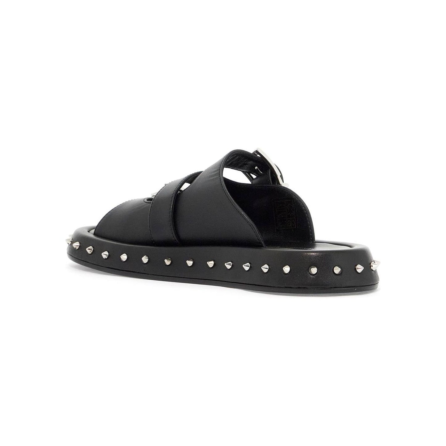 Alexander Mcqueen leather punk slides Sandals Alexander Mcqueen