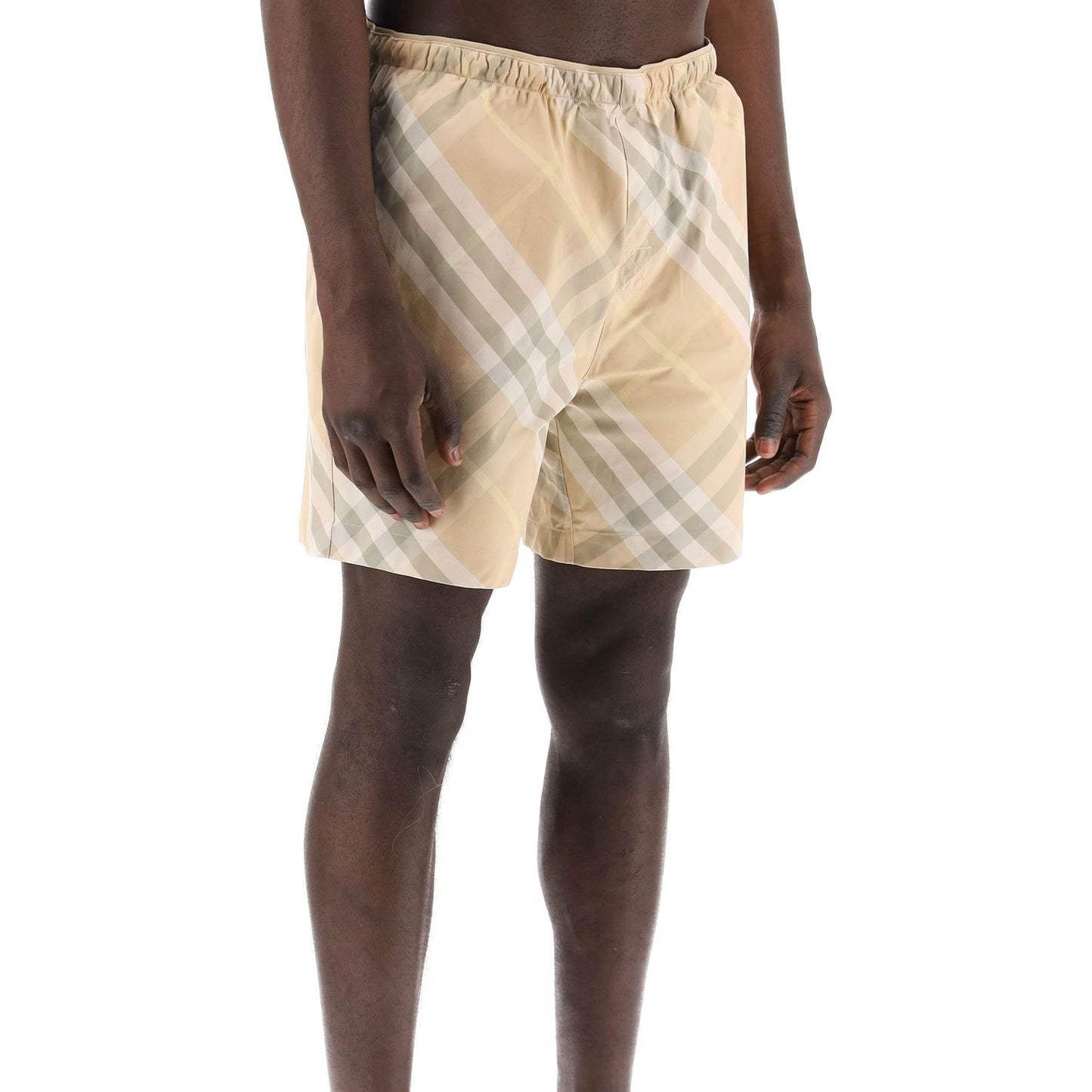 Burberry ered men's check Bermuda shorts Beachwear & underwear Burberry