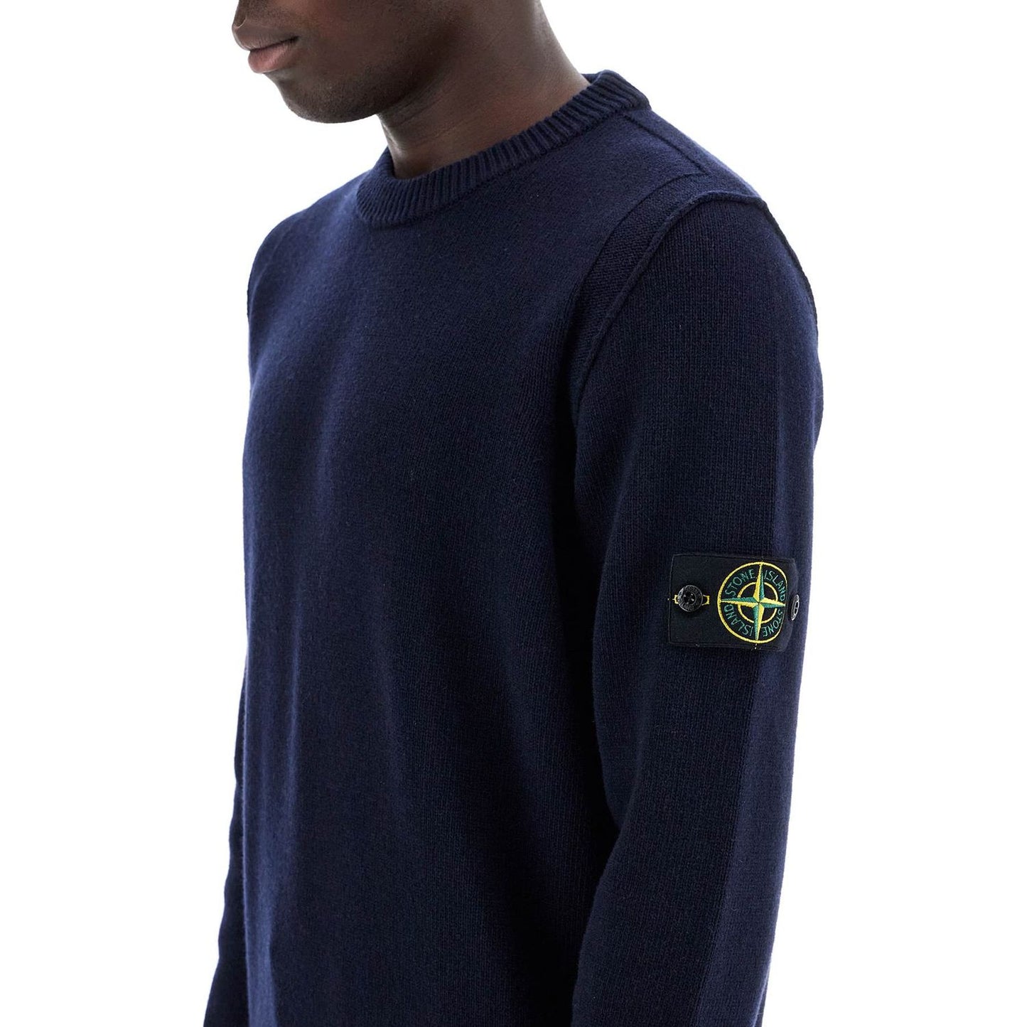 Stone Island crewneck wool blend pullover