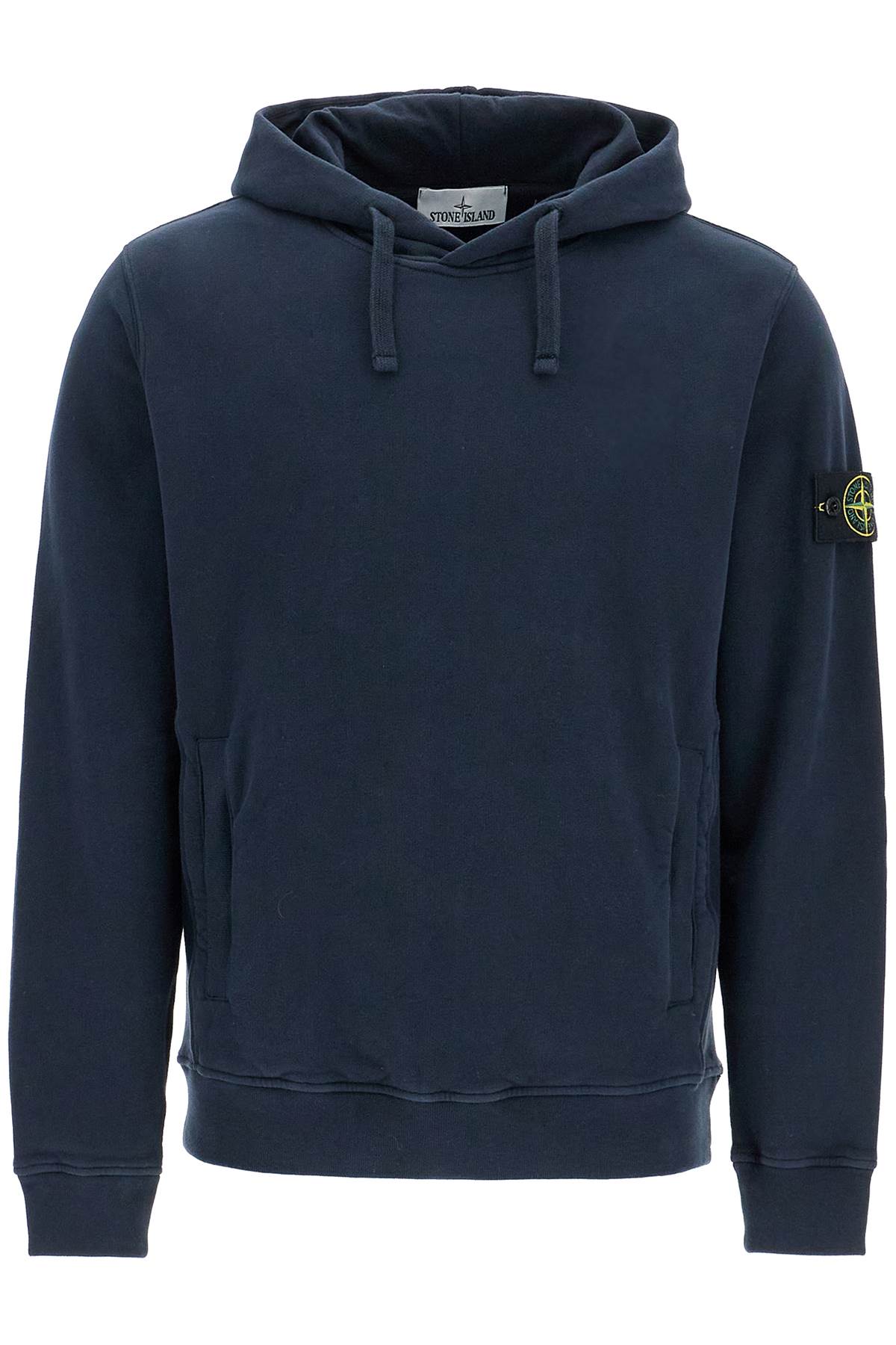 Stone Island organic cotton hoodie with hood