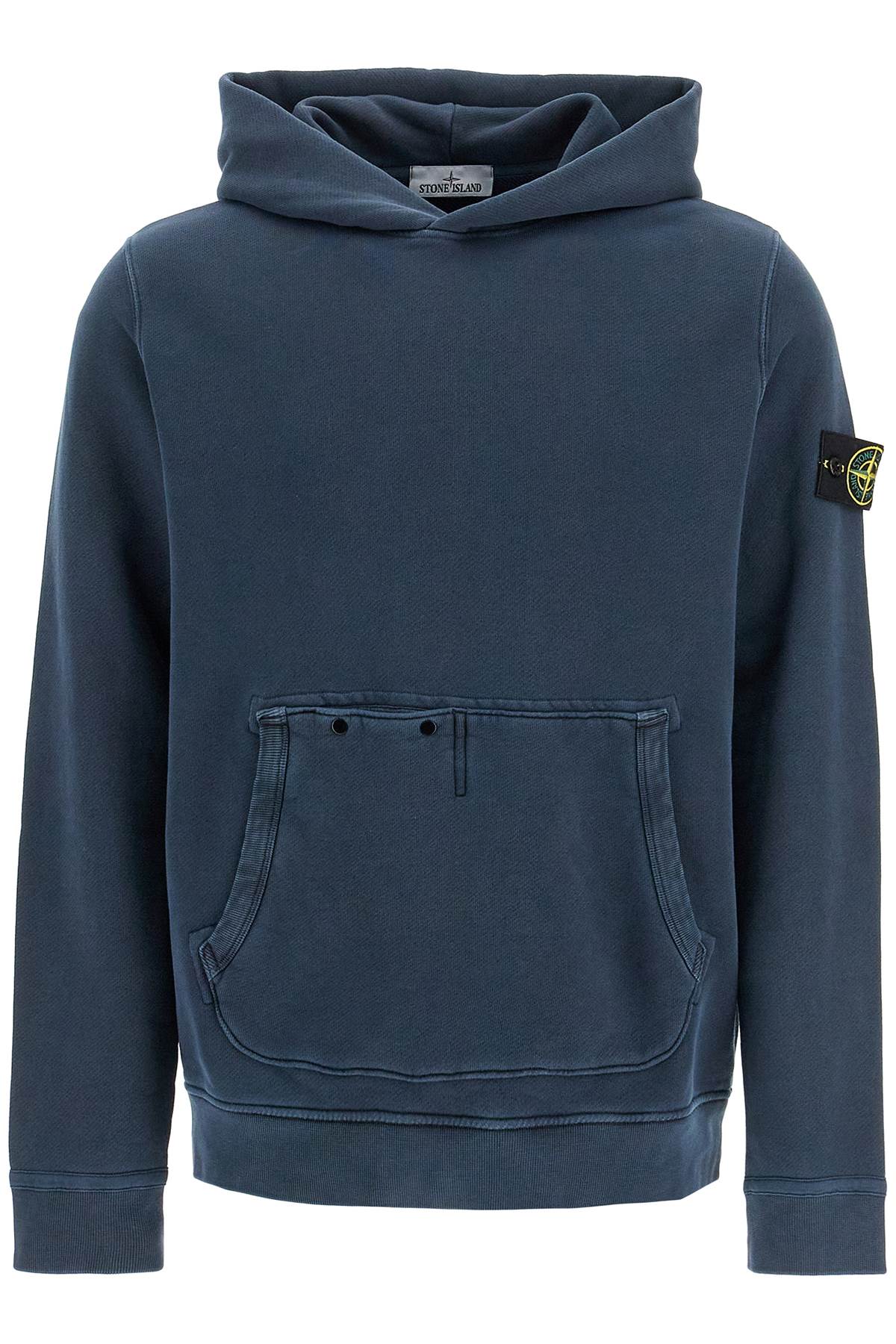 Stone Island organic cotton hoodie with hood Topwear Stone Island