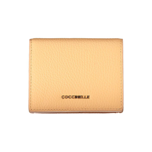 Coccinelle Orange Leather Leather Wallet Coccinelle